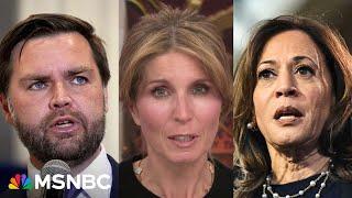 ‘In my humble view lights out’ Nicolle Wallace reacts to JD Vance calling VP Harris trash