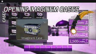 UNBOXING 1570 WORTH OF IMAGINEM CASES IN COUNTER BLOX KNIFE?   ROBLOX COUNTER BLOX