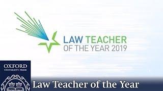 Law Teacher of the Year 2019