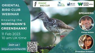 OBC Nordmanns Greenshank webinar