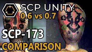 SCP Unity v0.6 vs v0.7 SCP-173 Side-by-Side Comparison