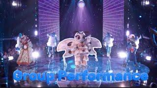 Group C performs “Shower” by Becky G Masked Singer S11 Episode 5