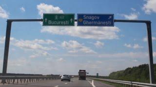 The Romanian Highway - Off To Bucharest - Driving In Romania