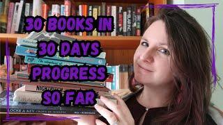 Mid Month Wrap Up  Reading 30 Books in 31 Days  half way through what have I read so far?