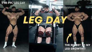 21 YEAR OLD IFBB PRO LEG DAY   PURSUING POTENTIAL EP.37