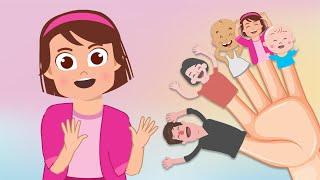 Daddy finger  Mommy Finger  Finger Family - Lagu Belajar Bahasa Inggris - Oli Ola Kids