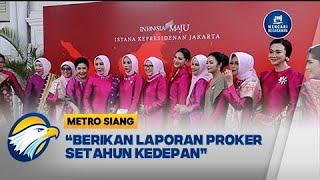 Silaturahmi Istri Menteri Kabinet Indonesia Maju - Metro Siang