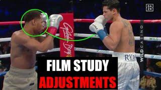 Devin Haney vs Ryan Garcia - Film Study ADJUSTMENTS