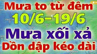 Dự báo thời tiết mới nhất ngày mai 1062024  dự báo bão mới nhất  thời tiết 3 ngày tới