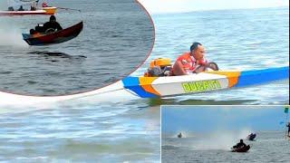 final lomba perahu bala balakatinting race burau pantai