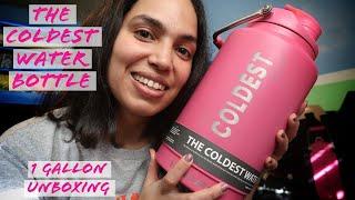 The Coldest Water bottle unboxing First impressions-ItsMaritsabel