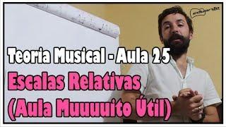 Curso de Teoria Musical - Aula 25 Escalas Relativas l Aula #179