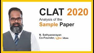 CLAT 2020 Sample Paper Analysis