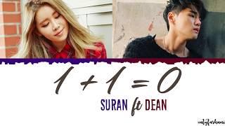 SURAN 수란 - 1+1=0 Feat.DEAN Lyrics Color Coded_Han_Rom_Eng
