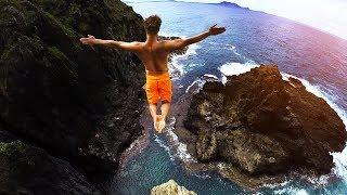 Cliff Jumping Hawaii 2.0 - 80 Foot Jump