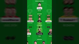 dc vs gt Dream11 Short