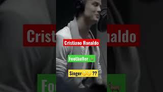 Cristiano Ronaldo Footballer  Singer?? Is CR7s singing spot on?