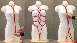 Bondage Rope Dress Shibari Restraint Step by Step Tutorial  Pulse and Cocktails