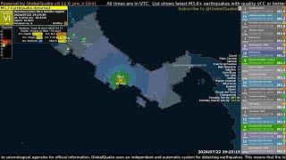 M5.7 Earthquake hits Panama  Costa Rica border - July 22 2024