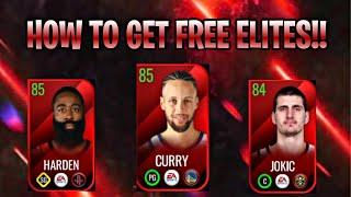 HOW TO GET FREE ELITES IN NBA LIVE MOBILE 21SEASON 5