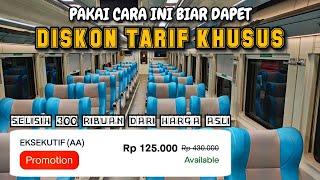 Cara Mendapatkan Diskon Tarif Khusus Tiket Kereta Api Go Show Terbaru 2024  Harga Jadi Lebih Murah