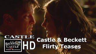 Castle and Beckett Flirty Teases  Banters HD