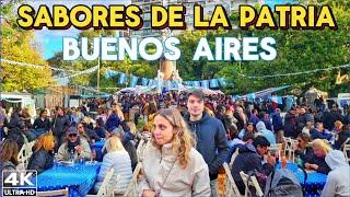 【4K】FERIA de la COCINA ARGENTINA - SABORES de la PATRIA  Buenos Aires 25 de MAYO