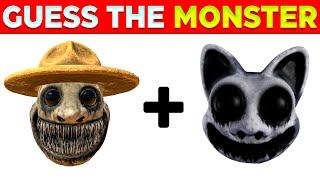 Guess MONSTERS By EMOJI & VOICE  Poppy Playtime Chapter 3 + Zoonomaly  Zookeeper Smile Cat