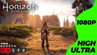 Horizon Zero Dawn - RX 590 + i7 4770  High Ultra Settings Tested