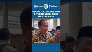 REAKSI Kesal Jokowi Dituduh Jegal Anies Dahi Berkerut & Mata Melotot Saya Bukan Ketua Partai