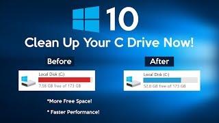 How to Clean C Drive In Windows 10  Make Your PC Faster