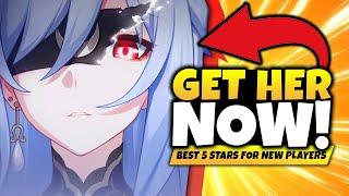 TOP 5 CHARACTERS YOU NEED IN HONKAI STAR RAIL Best 5-Stars for Beginners & New Players - Honkai