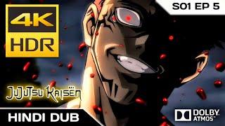 Sukuna Vs Megumi Full Fight In Hindi 4K 60FPS Jujutsu Kaisen Season 1 In Hindi dubbed Reaction