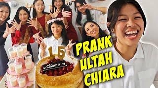 PRANK ULANG TAHUN CHIARA BARENG TEMAN SEKOLAH BARU 