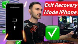 How To Exit Recovery Mode on iPhone