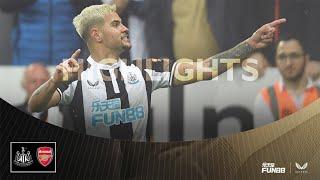 Newcastle United 2 Arsenal 0  Premier League Highlights  Bruno Guimarães Scores Again