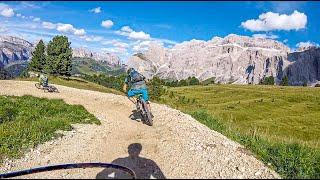 Dolomites on a Mountain Bike Compilation of the most beautiful MTB trails