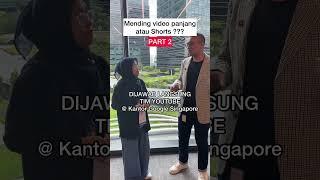 Nasib Video Panjang VS Shorts? PART 2 #shorts