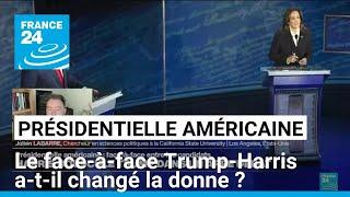 Présidentielle américaine  le face-à-face Trump-Harris a-t-il changé la donne ? • FRANCE 24