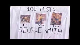 100 tests - GEORGE SMITH   HAKA 