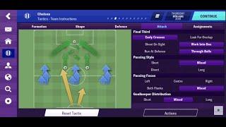 Football Manager 2020 Mobile - Best tactic