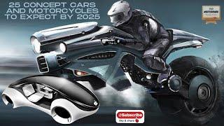 25 Concept Cars And Motorcycles To Expect By 2025  Electric Cars  Racing Bikes  Amazing Concepts