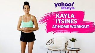 Kayla Itsines at-home BBG legs workout for Yahoo Lifestyle Australia