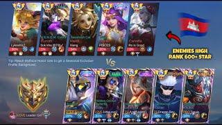 TOP GLOBAL HELCURT VS ENEMIES TOP GLOBAL HERO AND HIGH RANK  WHO WILL WIN?  Must watch