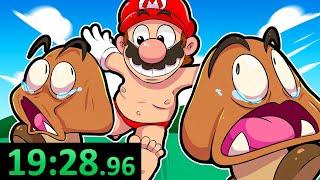 Reagindo as Speedruns mais ESTRANHAS do MARIO @SaveManual