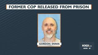 Former cop released from prison