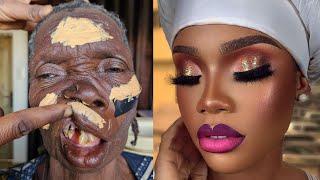 UNBELIEVABLE ️ VIRAL BRIDAL MAKEUP & GELE TRANSFORMATIONMAKEUP TUTORIAL