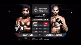 Samir Zaidi VS Yousri Belgaroui  FULL FIGHT In AFRICA 032522 