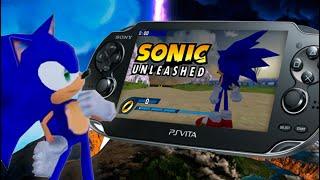 Sonic Unelashed on PS Vita v.1.2 - Showcase - Fan Game
