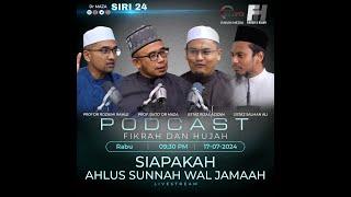 17-07-2024 Prof Dr MAZA  Prof Dr Rozaimi  Ust Salman Ali  Rizal Azizan Fikrah & Hujah Siri 24